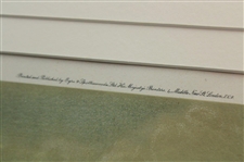 Vintage Cecil Aldin Print Published In London - Framed