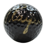 Gary Player Signed Blank Black Golf Ball JSA ALOA