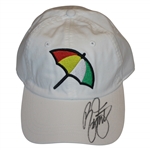 Rickie Fowler Signed Arnold Palmer Invitational White Hat JSA #U97280