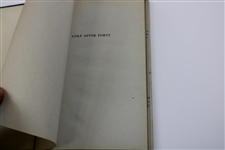 1946 'Golf After Forty' By H.A. Hattstrom