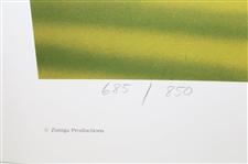 Ray Floyd's Ltd Ed 'The Major Championships' Alan Zuniga Golf Print #685/850