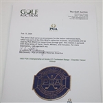 1950 PGA Championship at Scioto CC Contestant Badge - Chandler Harper Winner