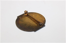 1944 PGA Championship at Manito G&CC Contestant Badge - Bob Hamilton Winner