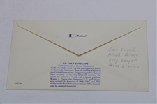Palmer, Casper, Snead, Littler Signed 1977 Honoring The Sport Of Golf Masters First Day Of Issue JSA ALOA