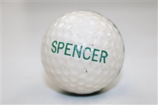 Augusta National Golf Club Vintage Range Ball Featuring Pro's Kletcke and Spencer Names- Used