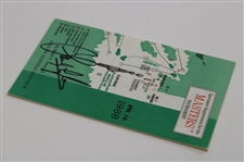 Sandy Lyle Signed 1988 Masters Tournament Spectator Guide JSA ALOA