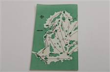 Sandy Lyle Signed 1988 Masters Tournament Spectator Guide JSA ALOA