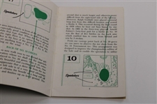 Tommy Aaron Signed 1973 Masters Tournament Spectator Guide JSA ALOA