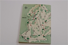 Tommy Aaron Signed 1973 Masters Tournament Spectator Guide JSA ALOA