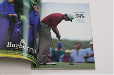 Tom Lehman Signed 1996 Open Championship at Royal Lytham & St Annes Program JSA ALOA