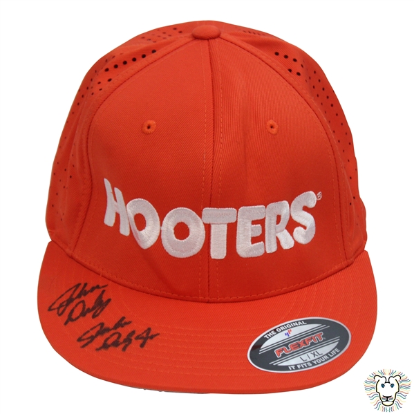 John Daly & John Daly Jr Signed Hooters Hat - Daly Collection JSA ALOA