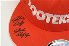 John Daly & John Daly Jr Signed Hooters Hat - Daly Collection JSA ALOA