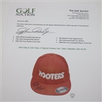 John Daly & John Daly Jr Signed Hooters Hat - Daly Collection JSA ALOA