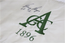 Gary Player Aronimink GC Flag w/'62 & 72' - Site of 1962 PGA Championship Win JSA ALOA