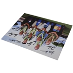 Palmer, Player, Nicklaus, Irwin, Watson & Trevino Signed Ltd Ed Jules Alexander Oversize Photo JSA ALOA