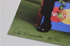 Palmer, Player, Nicklaus, Irwin, Watson & Trevino Signed Ltd Ed Jules Alexander Oversize Photo JSA ALOA