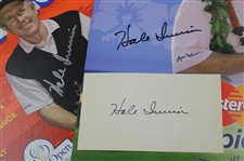 Hale Irwin's Signed Wheaties Box, 2008 Hualalai Resort Poster & 3x5 Index Card JSA ALOA