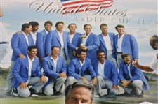 Hale Irwin's Dave Stockton Signed '1991' Ryder Cup at Kiawah Island Posters w/'Captain' JSA ALOA