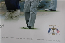 Hale Irwin's Dave Stockton Signed '1991' Ryder Cup at Kiawah Island Posters w/'Captain' JSA ALOA