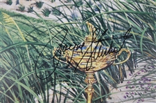 Hale Irwin's Signed 1991 Ryder Cup Team USA at Kiawah Island Posters JSA ALOA