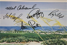 Hale Irwin's Signed 1991 Ryder Cup Team USA at Kiawah Island Posters JSA ALOA