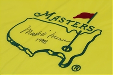 Mark O'Meara Signed Undated Masters Embroidered Flag w/'1998' JSA #AX87955