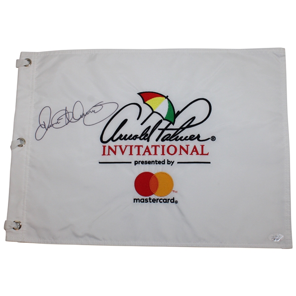 Rory McIlroy Signed Arnold Palmer Invitational White Embroidered Flag JSA #ZZ17011