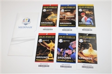 2012 Ryder Cup At Medinah Country Club Ticket Set