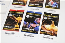 2012 Ryder Cup At Medinah Country Club Ticket Set