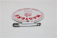 1964 Masters Tournament SERIES Badge #2764 - Arnold Palmer Winner
