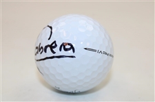 Angel Cabrera Signed Titleist Logo Golf Ball JSA ALOA