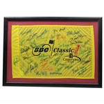 Champions Tour Flag Signed by 41 including Floyd, Kite, Irwin, and many more - Framed