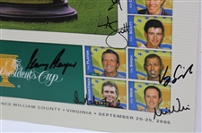 Gary Player & International Team Signed 2005 President's Cup Poster JSA ALOA