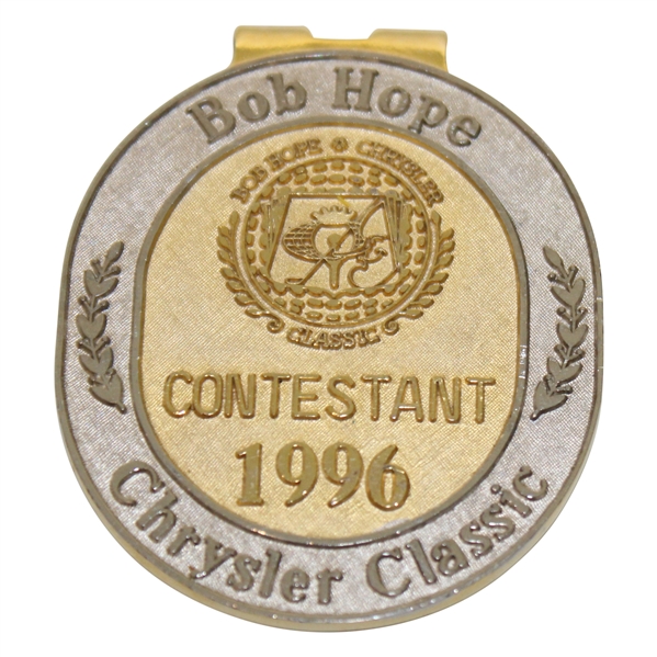 1996 Bob Hope Chrysler Classic Contestant Money Clip