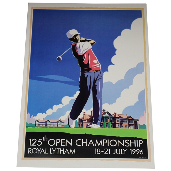 1996 Open Championship at Royal Lytham Poster by Artist A.P. Jones