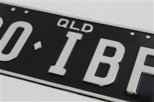 Ian Baker Finch's Personal License Plate 