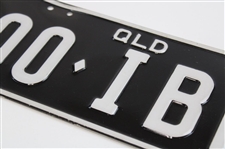 Ian Baker Finch Used License Plate