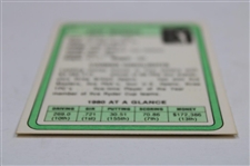 Jack Nicklaus Signed 1981 Donruss Golf Rookie Card #13 JSA ALOA