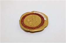 1924 US Amateur at Merion Golf Club Contestant Badge - Bobby Jones Winner