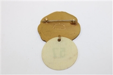1932 US Open at Fresh Meadow Contestant Badge #57 - Gene Sarazen Winner