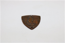 1936 Kiwanis Post-Swing Golfer Triangle Golf Medal