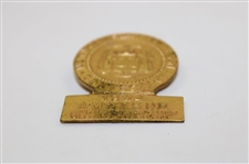 1924 New York State Golf Association Amateur Championship Contestant Badge