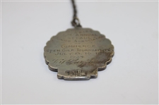 Ky Laffoon's 1934 St Paul Open at Keller GC Sterling Silver Runner-Up Medal