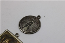 Six (6) Various Undated Golf Medallions/Clips - Some Sterling Silver