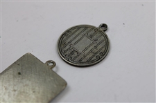 Six (6) Various Undated Golf Medallions/Clips - Some Sterling Silver