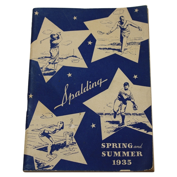 1935 AG Spalding & Bros Spring & Summer Equipment Catalog/Booklet