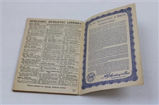 1935 AG Spalding & Bros Spring & Summer Equipment Catalog/Booklet