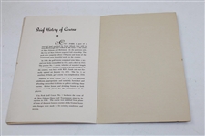 1944 New Orleans Open War Bond Tournament at City Park Program - Sam Byrd Winner