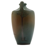 Early 1900's Weller Dickensware Pre-Swing Male Golfer Dual-Handle Jug