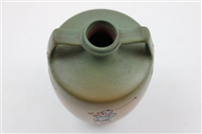 Early 1900's Weller Dickensware Pre-Swing Male Golfer Dual-Handle Jug